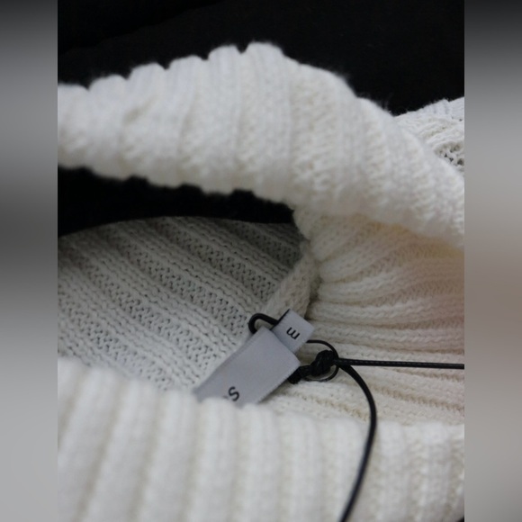 NWT- Stitches & Stripes- Crista Ribbed Mini Dress in White- Size Medium - Picture 5 of 7